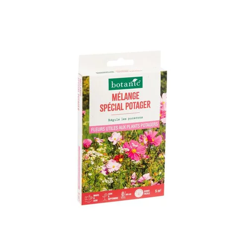 Mélange fleuri spécial potager botanic® - graines à semer (5 m²)