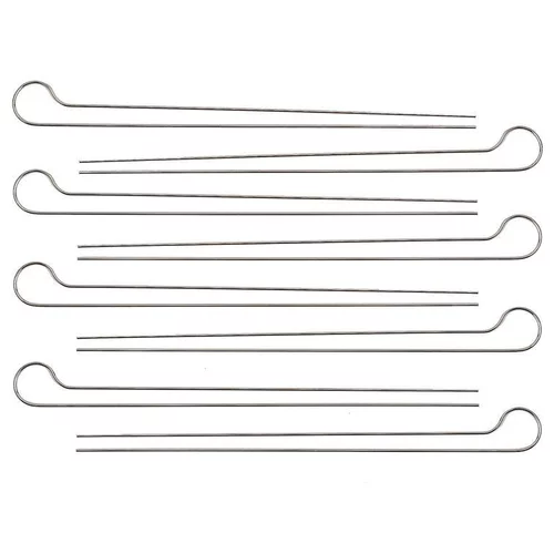 Pics à brochettes en inox 33 cm