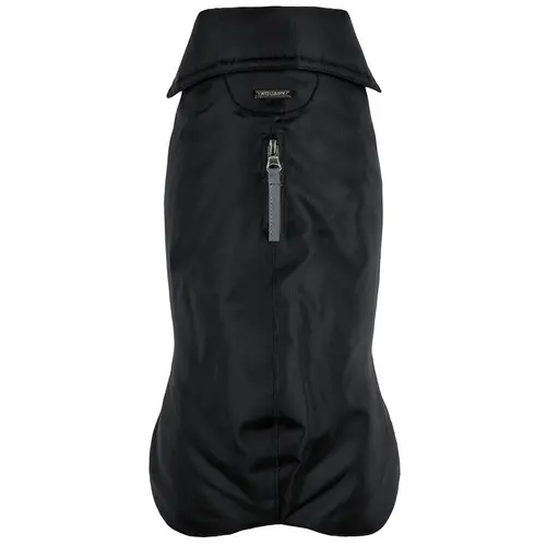 Manteau imperméable pour chien noir polyester Wouapy – Taille 70