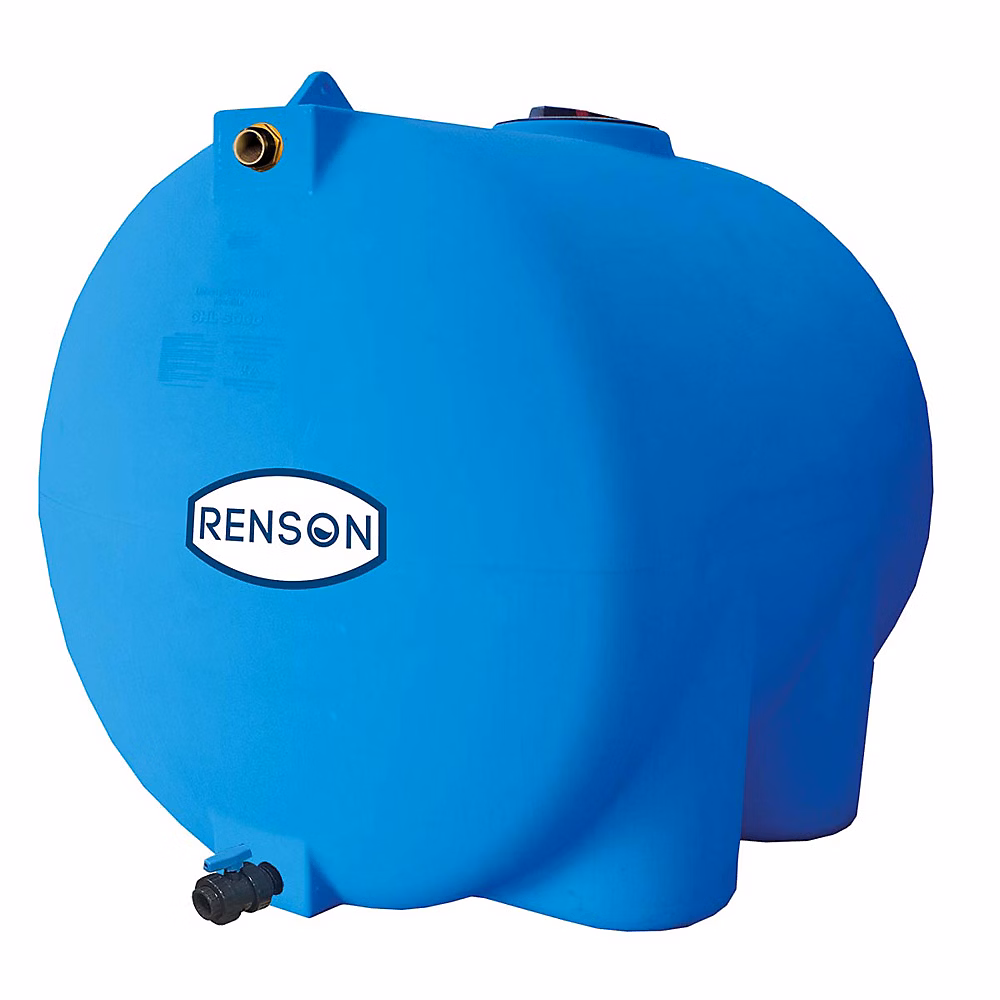 Arrosage, pompe et récupérateur d'eau – Cuve de stockage eau 1000l horizontale pré équipée espace réduit
