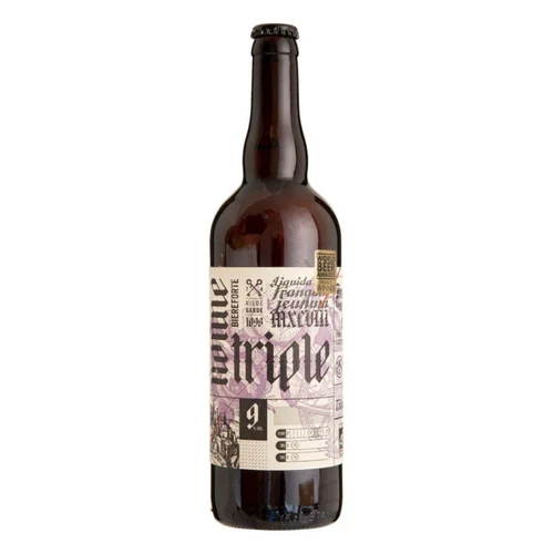 Bière BS Nonne triple bio Brasseurs Savoyards - 75 cl
