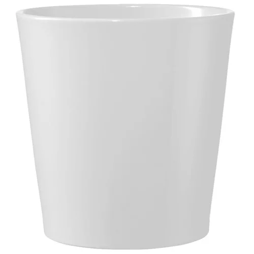 Cache-pot coloris blanc Dallas Orchidée - Ø 13 cm