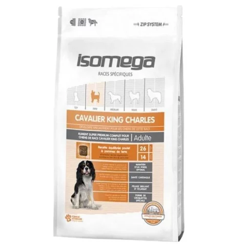 Croquette pour chien adulte Cavalier King Charles au poulet Isomega - 1,5 kg