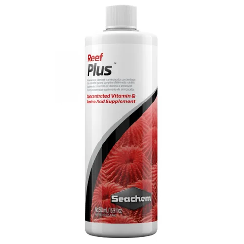 Complément alimentaire pour récif Reef plus, sans colorants artificiels - SEACHEM - 500ml