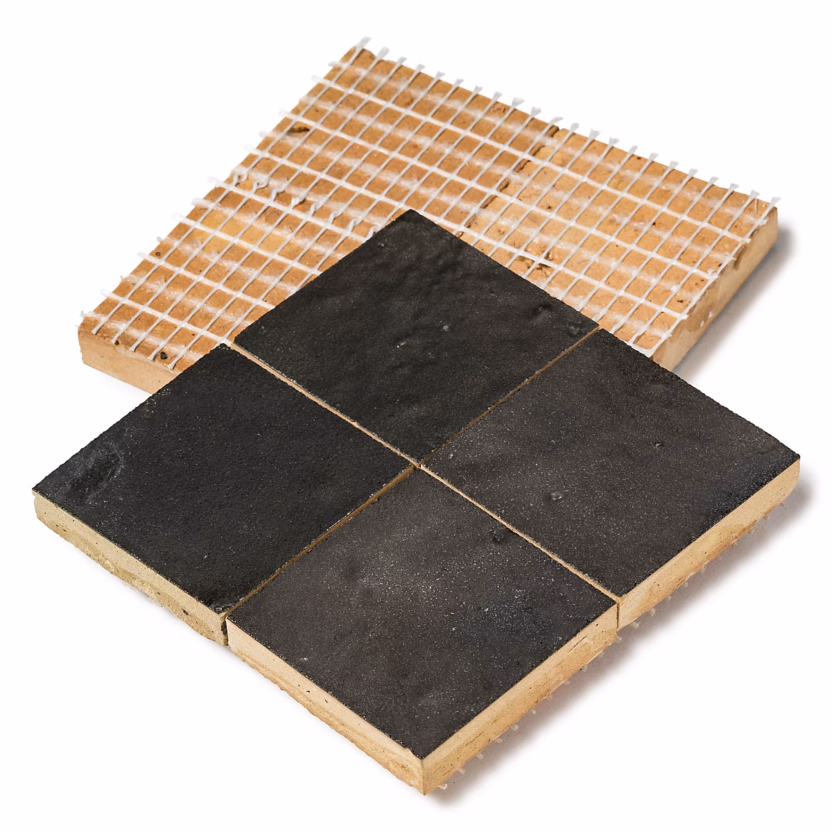 Echantillon couleur Zellige Noir Carbone – RO'MA NATURE