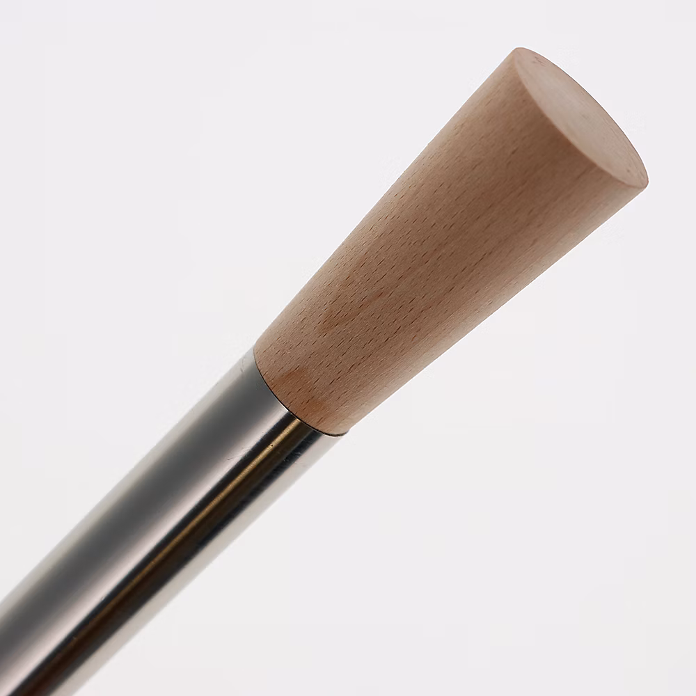 Embout Cône pour tringles à rideaux de Diam. 28mm en Bois Brut – BOULET
