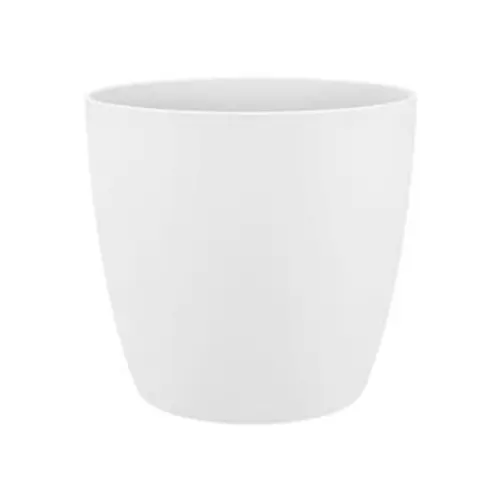 Cache-pot en plastique blanc Elho Brussels B25 - Ø 25 cm