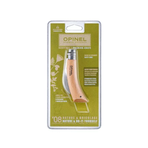 Serpette coloris naturel n°8 Opinel