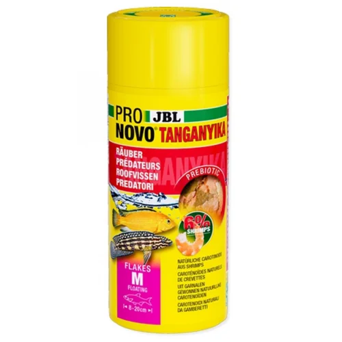 Alimentation poisson spécifique Tanganyika, JBL ProNovo Flakes - 250ml/45g