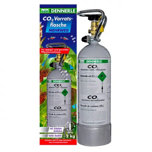 Bouteille CO2 rechargeable, 2kg - DENNERLE