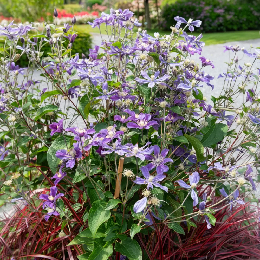 Clématite couvre sol Arabella Clematis arabella