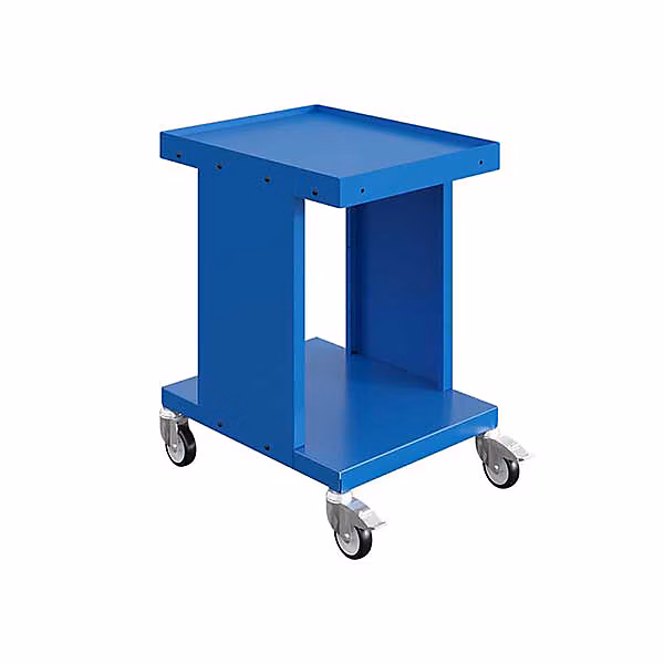 Chariot établi bleu industriel – 1 Plateau, Charge max 150kg, W020070020, BI