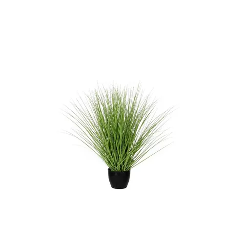 Herbe verte plante artificielle en pot H 50 x Ø 11,5 cm