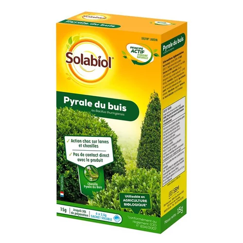 Sachet pyrale du buis Solabiol - 1 sachet de 15 g