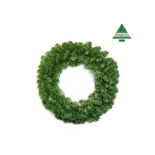 Couronne artificielle verte Colorado - Ø 60 cm