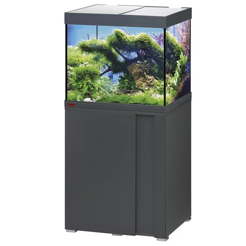 Aquarium avec meuble coloris anthracie Eheim vivalineLED 150L