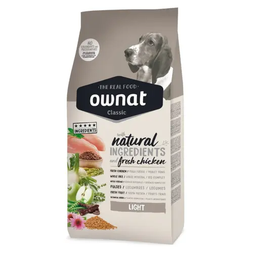 Croquette pour chien adulte de petite taille au poulet Ownat - 20 kg