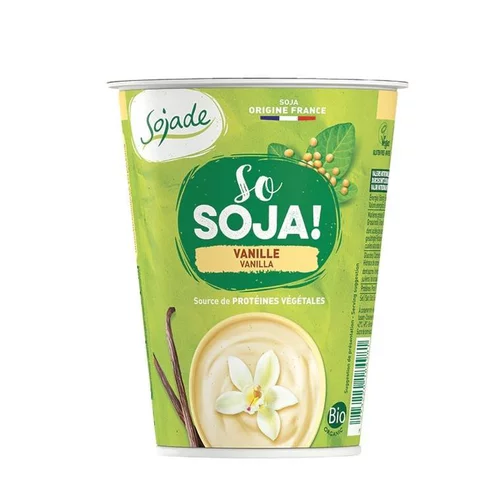 Dessert So Soja vanille bio Sojade - 400 g
