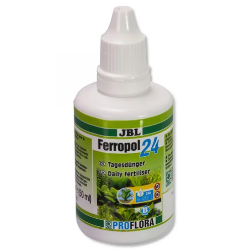 Engrais quotidien liquide pour plantes aquatiques Ferropol 24 JBL - 50ml