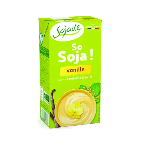 So soja vanille bio Sojade - 530 g