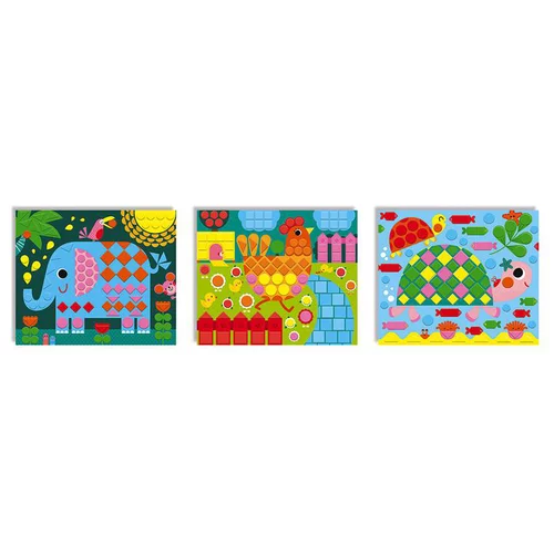 Jeu créatif Mosaïque animaux – Dès 3 ans