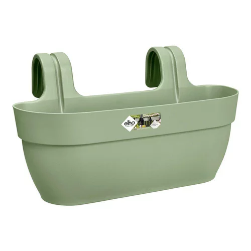 Balconnière plastique vert pistache Elho Vibia Campana easy hanger large - 24,1 cm
