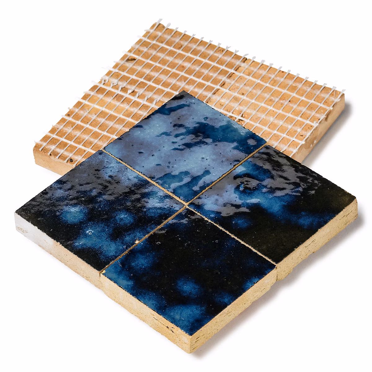 Echantillon couleur Zellige Bleu Magique – RO'MA NATURE
