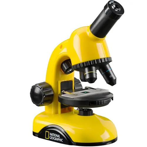 Microscope 40x-800x jaune Bresser - 19 x 13 x 9 cm