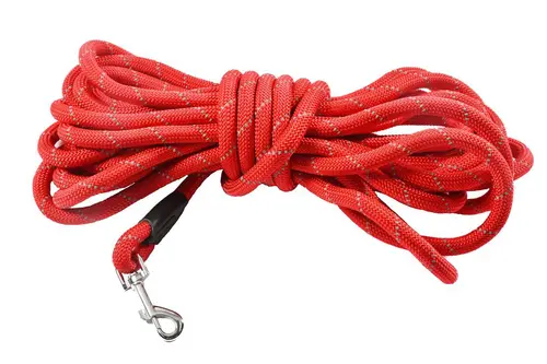 Longe ronde rouge Bobby - 10 m