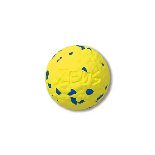 Jouet pour chien en caoutchouc naturel coloris jaune balle Zeus Nitro - Taille M