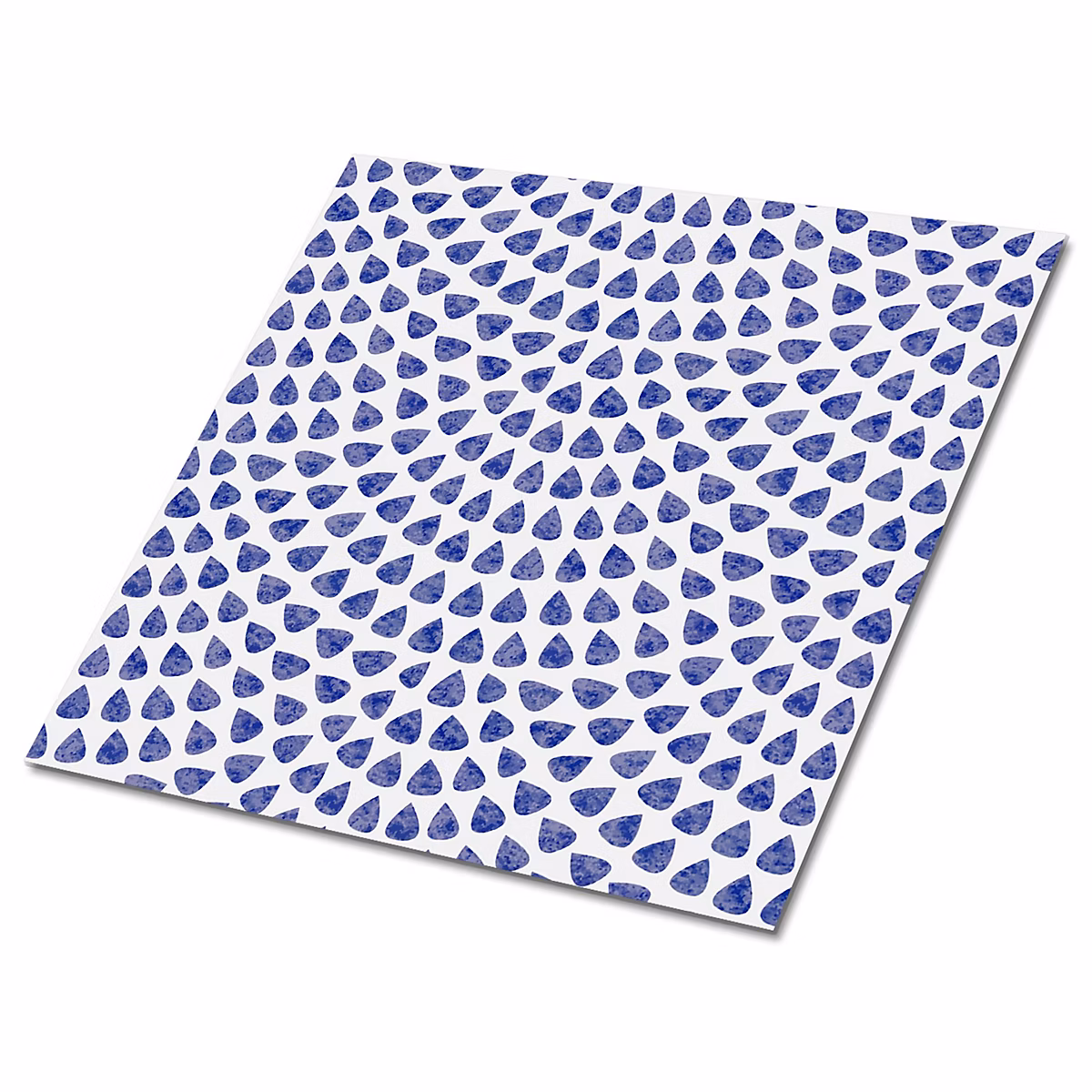 Carreaux vinyle Tulup 30 × 30 cm Gouttes d'eau 9 pcs