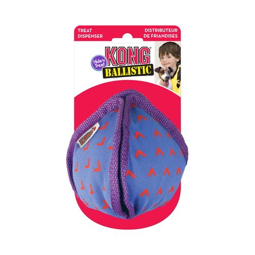 JOUET CHIEN KONG® BALLISTIC HIDE'N TREAT
