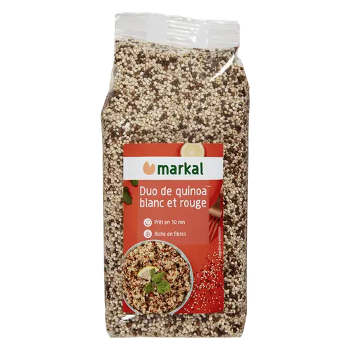 Quinoa duo rouge et blanc Markal - 500 g