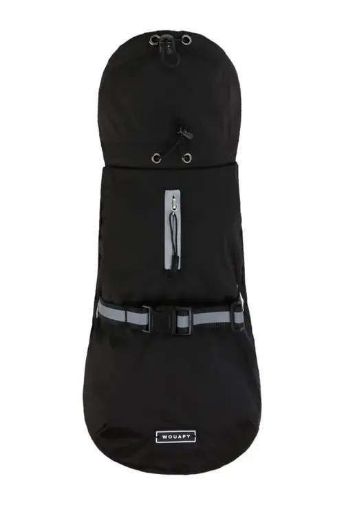 Manteau pour chien coloris noir Wouapy All Seasons - Taille 80