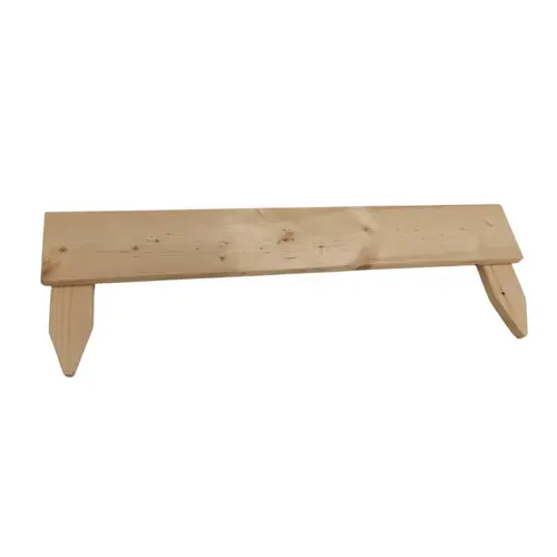 Bordure droite de jardin coloris marron en bois - 75 x 15 cm