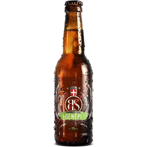 Bière BS bio au génépi Brasseurs Savoyards - 33 cl