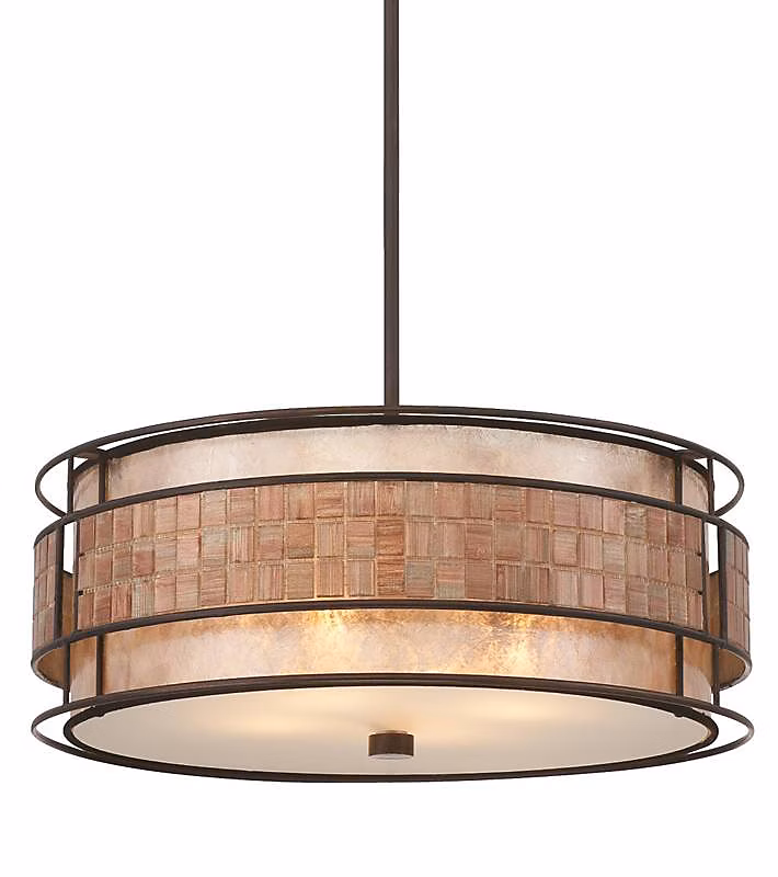 Elstead Laguna – Suspension à 4 ampoules au plafond Renaissance Cuivre | E27