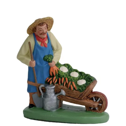 Jardinier santons Escoffier - H 7 cm