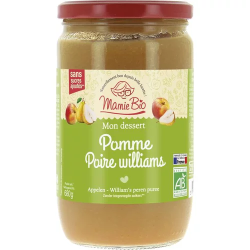 Purée de Pomme Poire bio - 680 gr