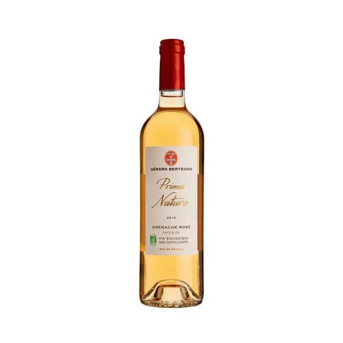 Vin rosé Bio Prima Nature IGP Pays d’oc Grenache sans sulfite - 75 cl