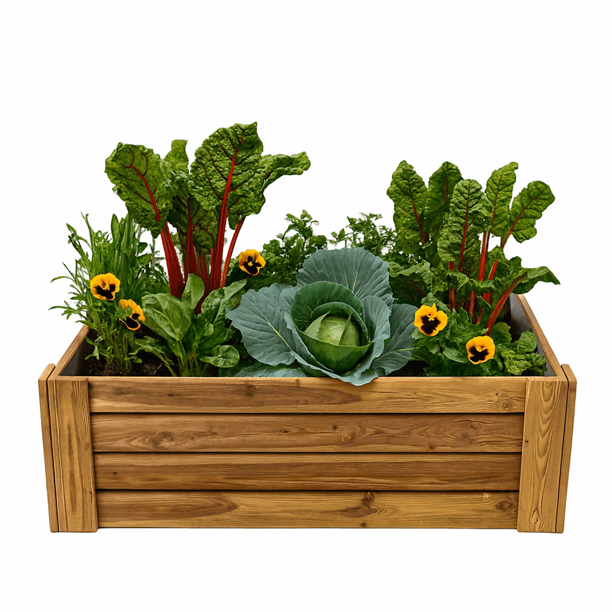 Bac de culture NATURA hauteur 40 cm sans fond.Potager Urbain VidaHuerto 120 × 80 × 40 c