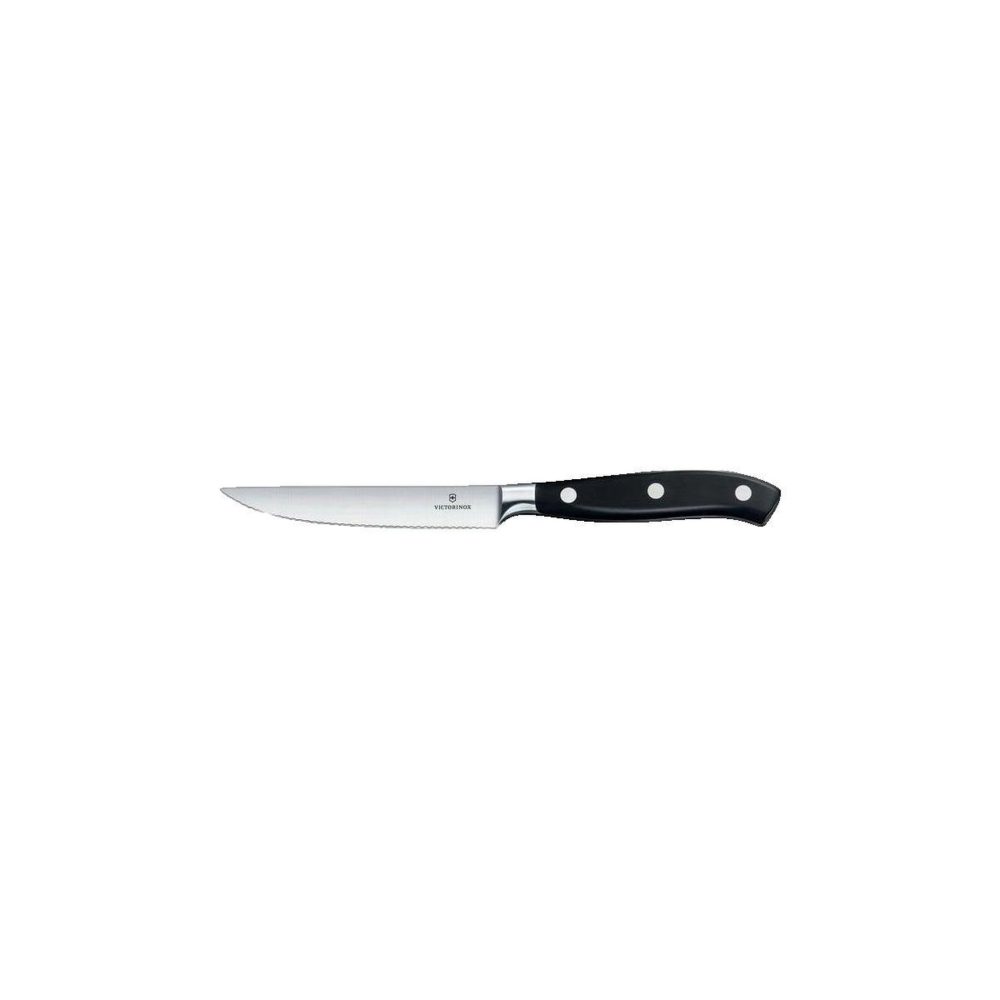 Victorinox Couteau à steak Victorinox Grand Maitre lame dentée 12 cm – Solutions extérieures