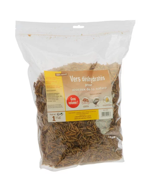 Sac de vers déshydratés pour oiseaux de la nature Compagnie des Pet Foods - 1 Kg