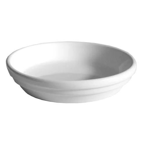 Soucoupe pot horticole blanc Ø 24 x H3,5 cm