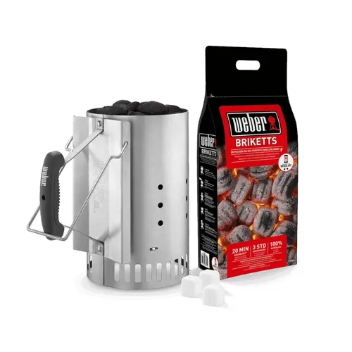 Kit cheminée d'allumage Weber RapidFire pour barbecue au charbon