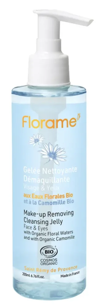 Gelée nettoyante démaquillante Florame gamme nettoyante - 200 ml