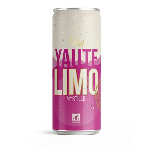 Limonade bio à la myrtille Yaute Brasseur Savoyard - 33 cl