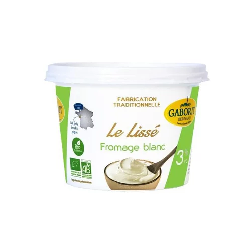 Fromage blanc 3% lissé Gaborit - 500 g