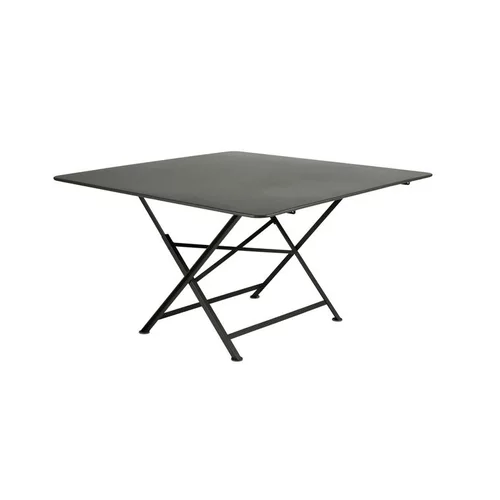 Table pliante rectangulaire en acier coloris romarin Cargo Fermob - 190 x 90 x 74 cm