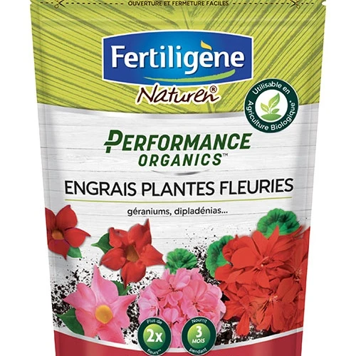 Engrais plantes fleuries organic FERTILIGENE